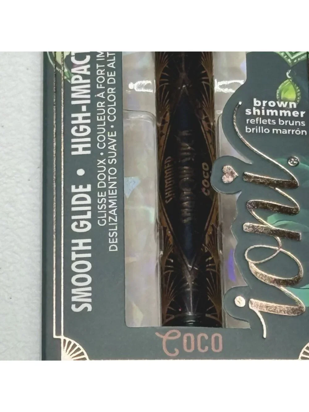 Ioni Shadow Stick Coco Brown Shimmer Smooth Glide